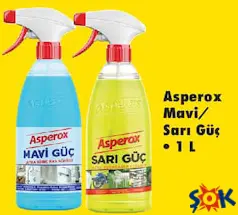 ASPEROX MAVİ/SARI GÜÇ TEMİZLEYİCİ 1 L ASPEROX MAVİ/SARI GÜÇ TEMİZLEYİCİ 1 L